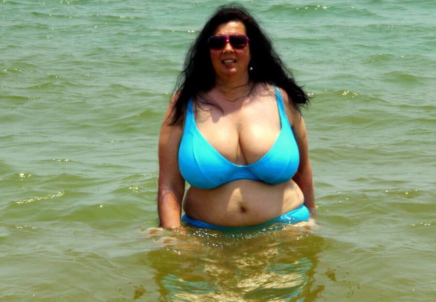 Me and aunt on vacation