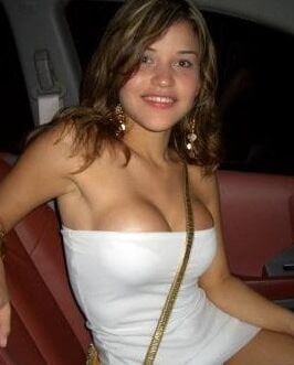 Tight dress big tits