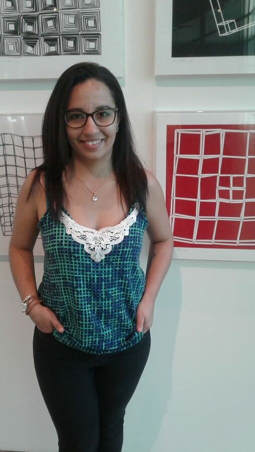 Hot young mom at the museum