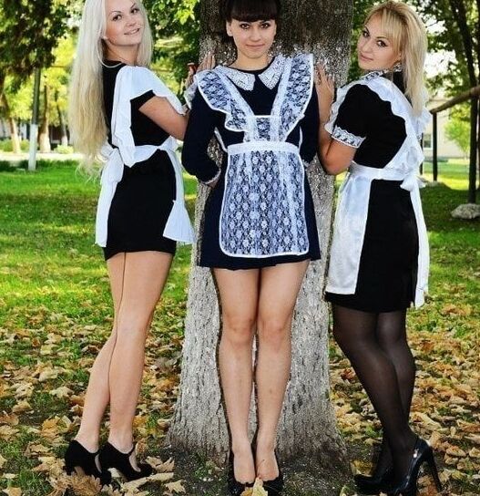 Russian schoolgirls