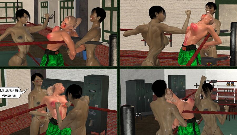 White Girls Take a Beating