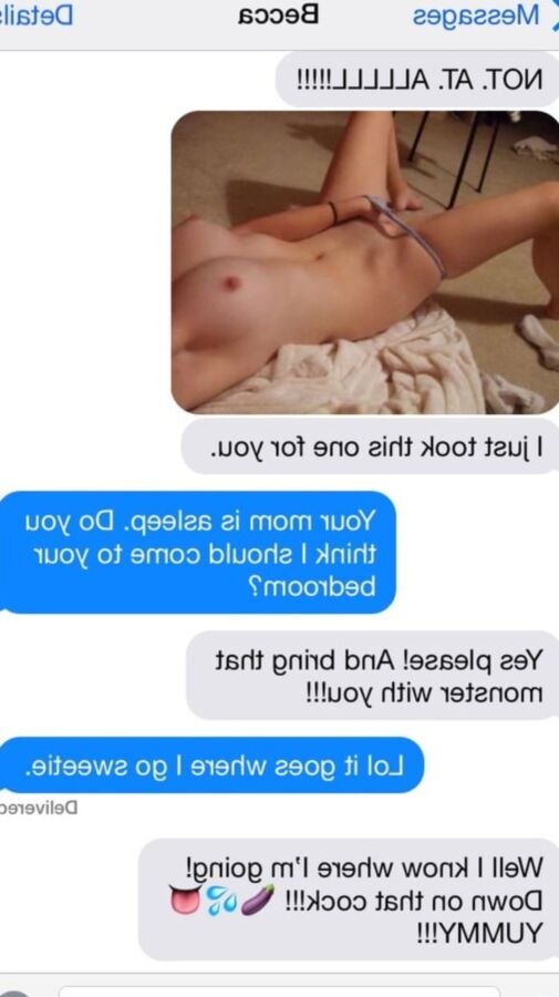 Text wrong message