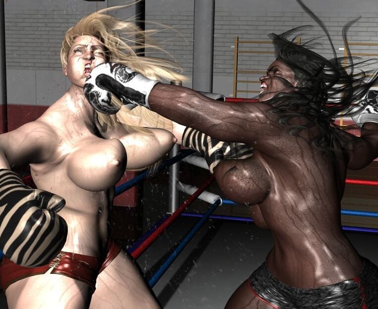 White Girls Take a Beating