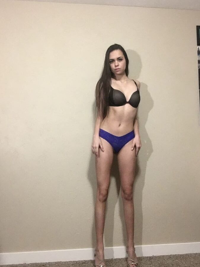 Slim Teen Girl In Fantastic Poses