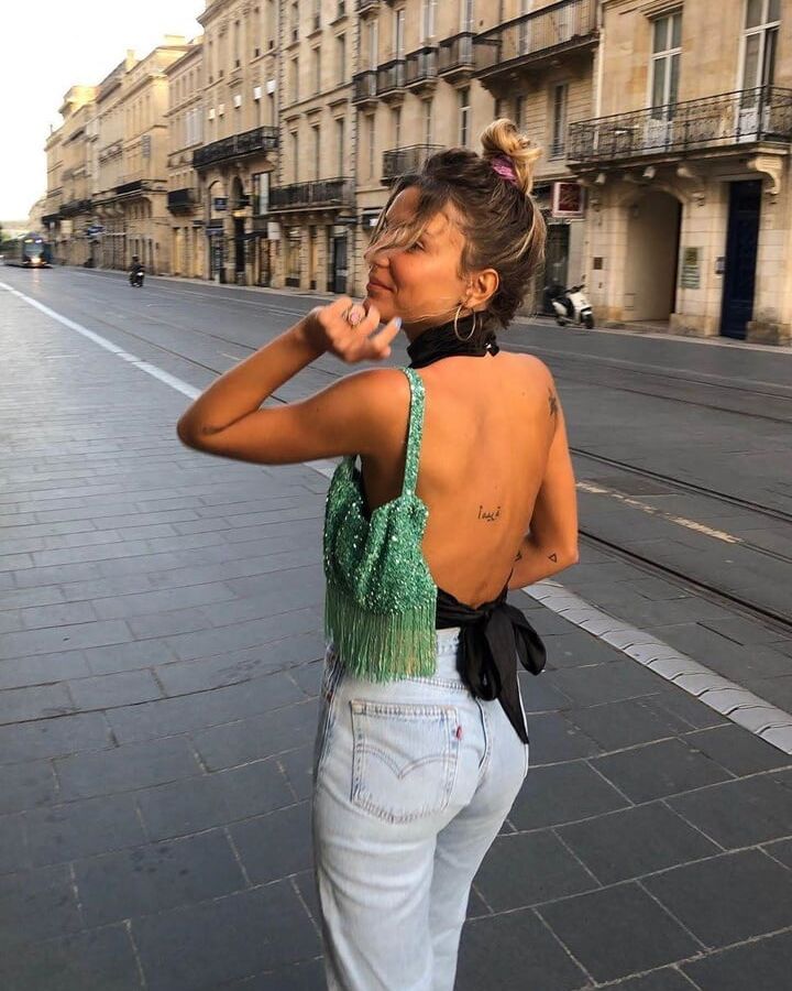 Backless Dress Tattoo