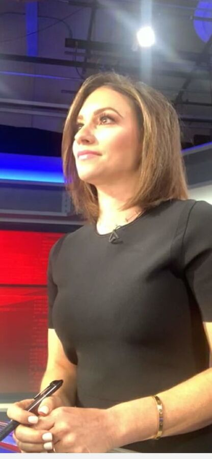 News Anchor Natalie Herbick for Comments and Cum Tribute