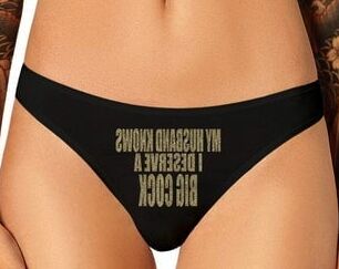 Which panty for my hotwife?