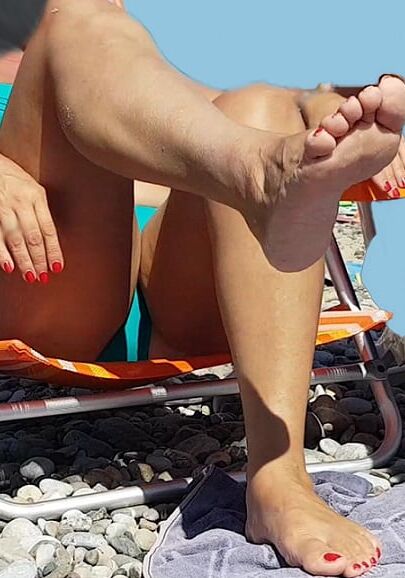 Piedi maturi fantastici