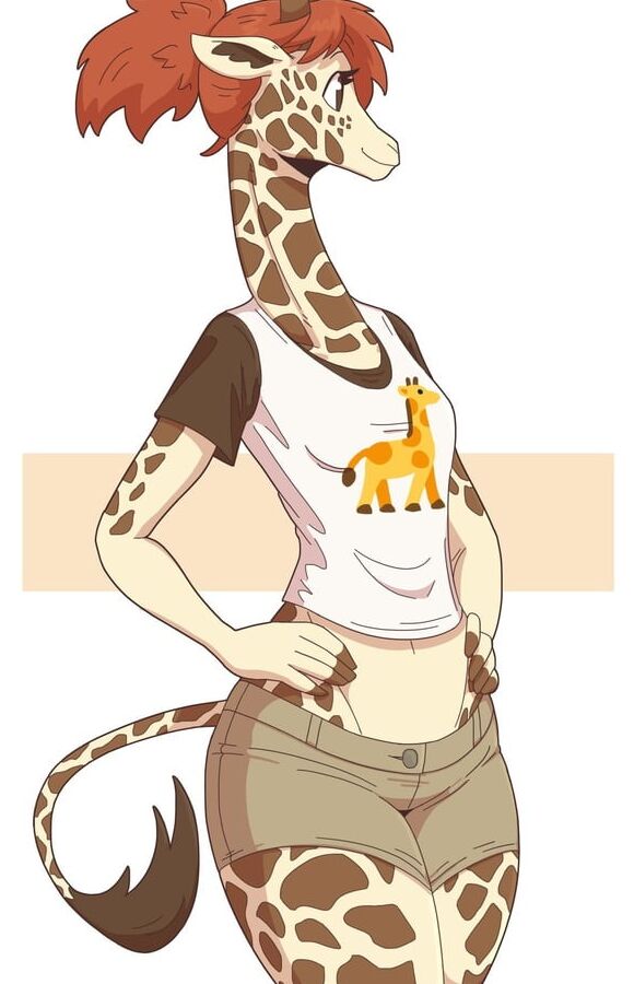 Furry Girls: Giraffe-Babes