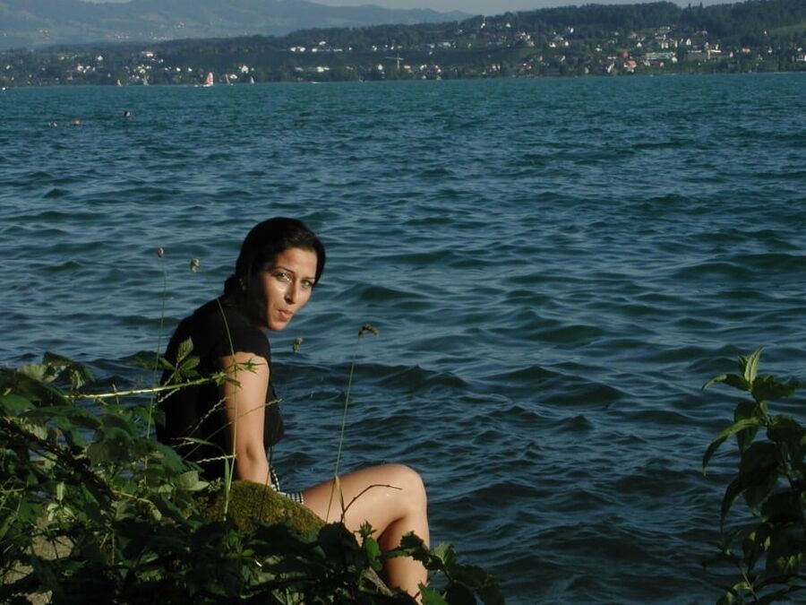 a very fit brunette milf