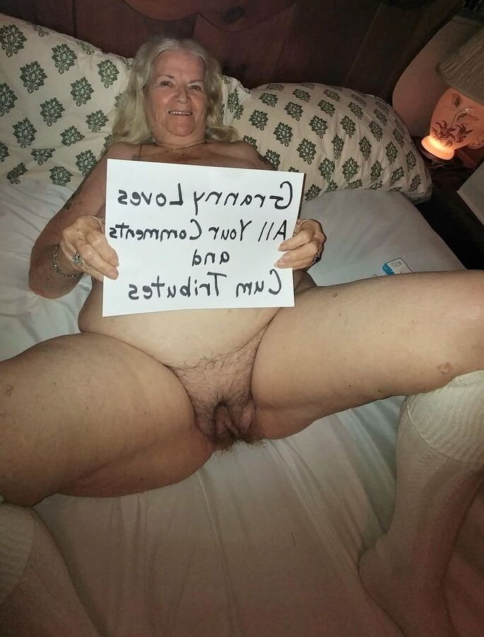 Granny whore is a meaty fuckdoll