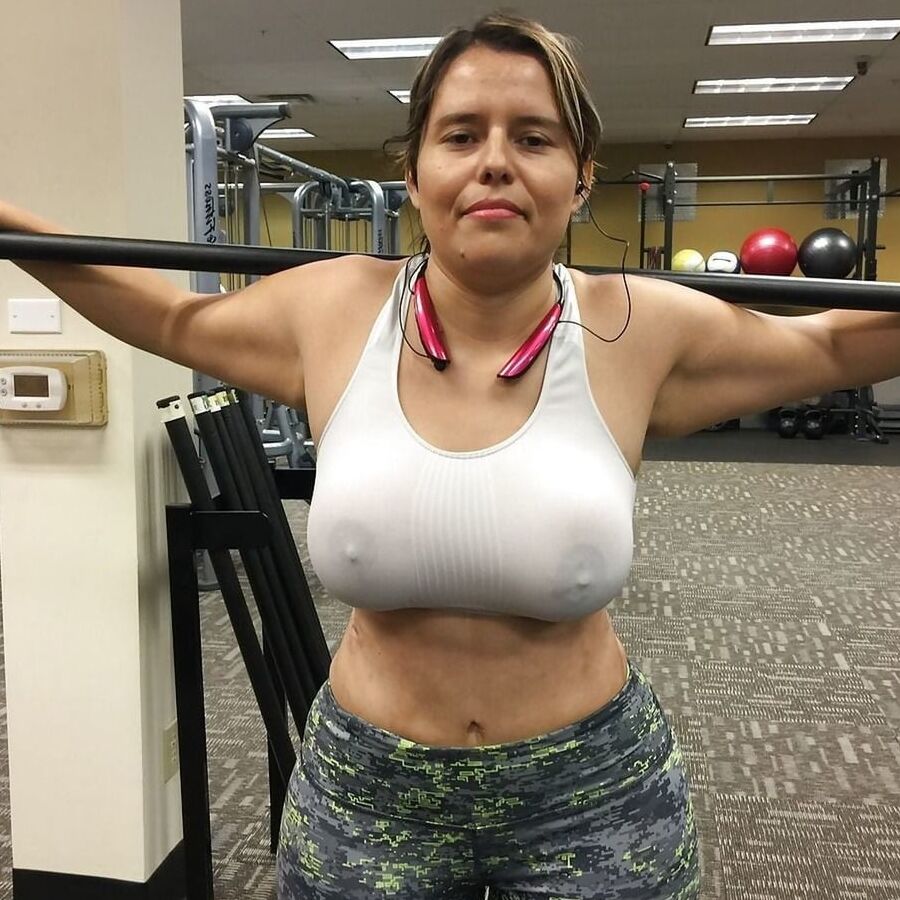 going bra less!