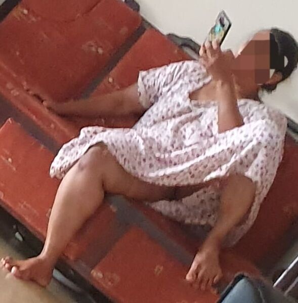 My mom upskirt
