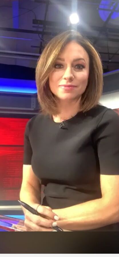 News Anchor Natalie Herbick for Comments and Cum Tribute