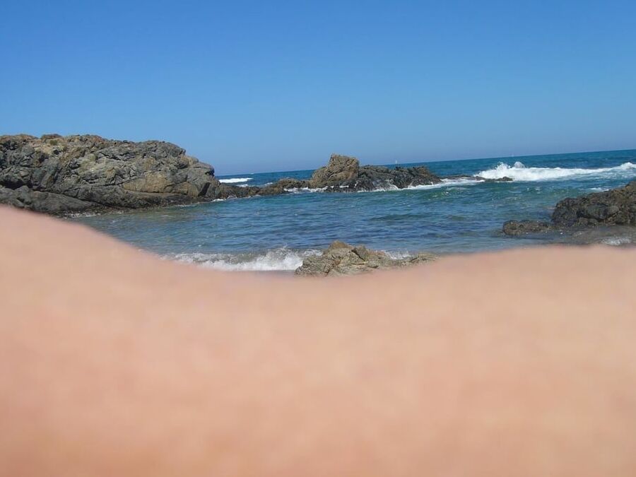Nude at the beach