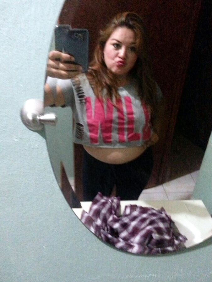 Sexy Latina Tends To Personal Matters And Her Thick Bush