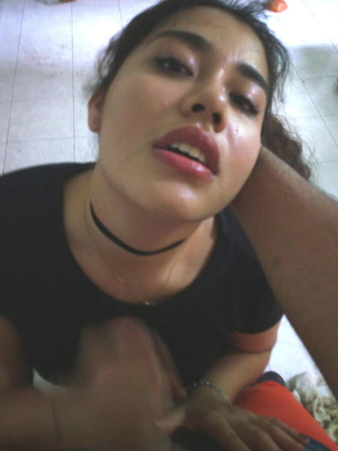 Novia gordita cogiendo
