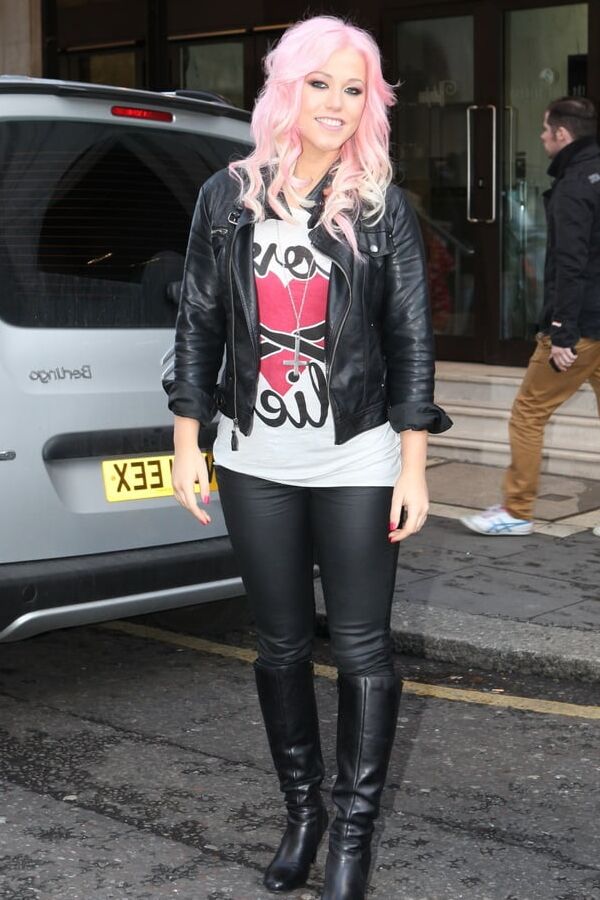 Female Celebrity Boots &amp; Leather - Amelia Lily