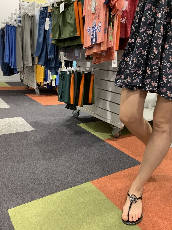 Beauty girl upskirt