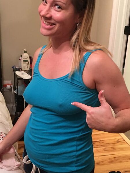 going bra less!