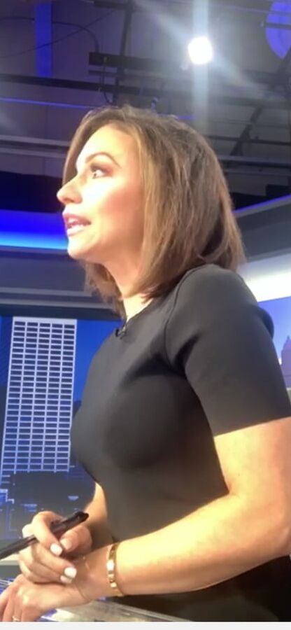News Anchor Natalie Herbick for Comments and Cum Tribute