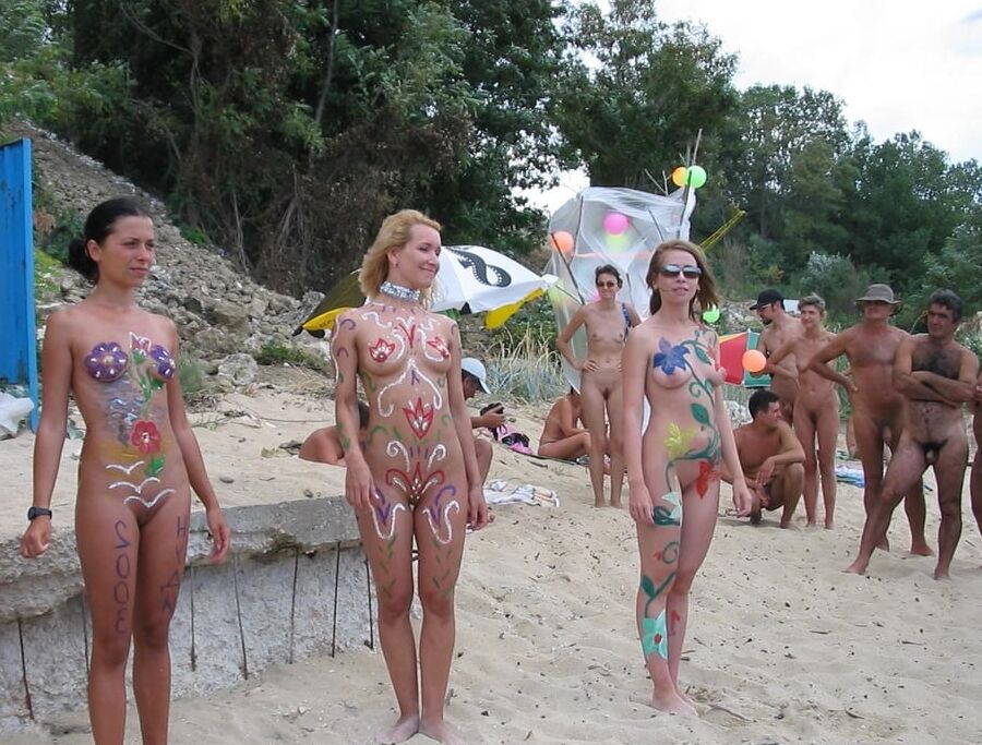 Nudists vintage color