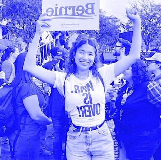 Bernie Loving Liberal Slut SJW Hippie HIndu girl