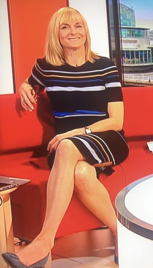 Todays Wank Target..Louise Minchin Showing Off Her Sexy Legs