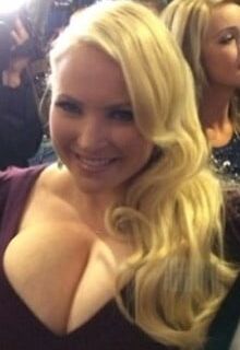 Meghan McCain and her huge tits!