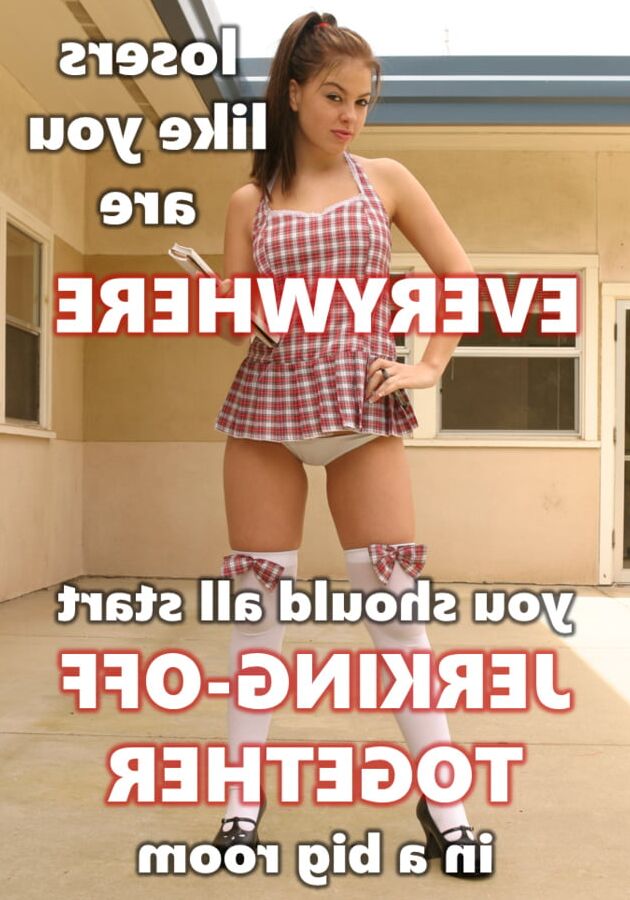 Losers Jerk-Off a Lot