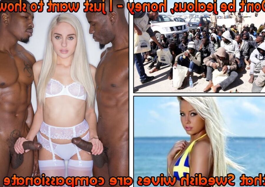 Swedish wives with refugees