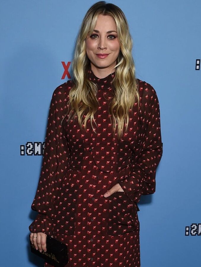 kaley cuoco out and about