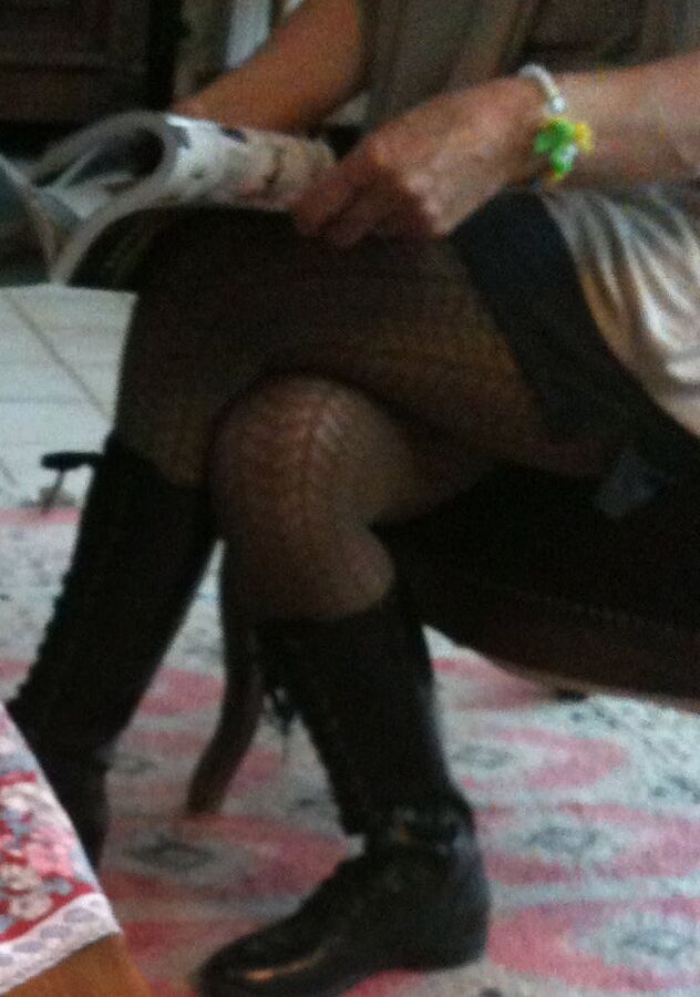 My wife with panty