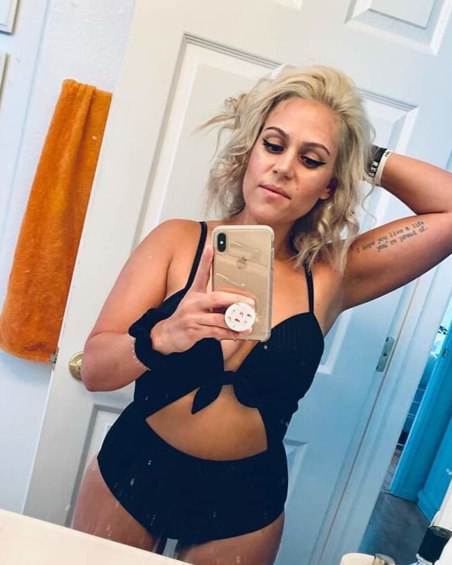 Swimwear selfies