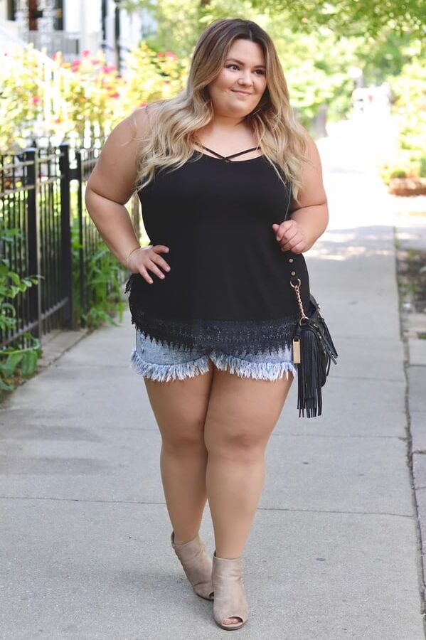 Plus Size short shorts