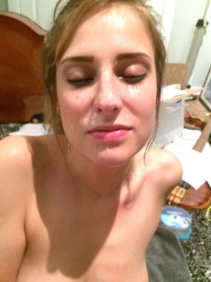 Sexy slim blonde takes on two cocks