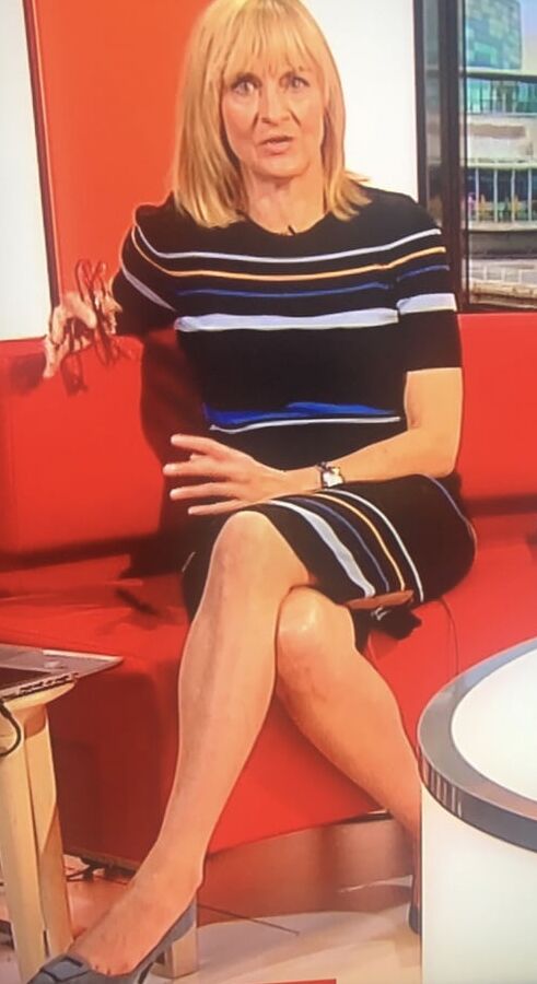 Todays Wank Target..Louise Minchin Showing Off Her Sexy Legs