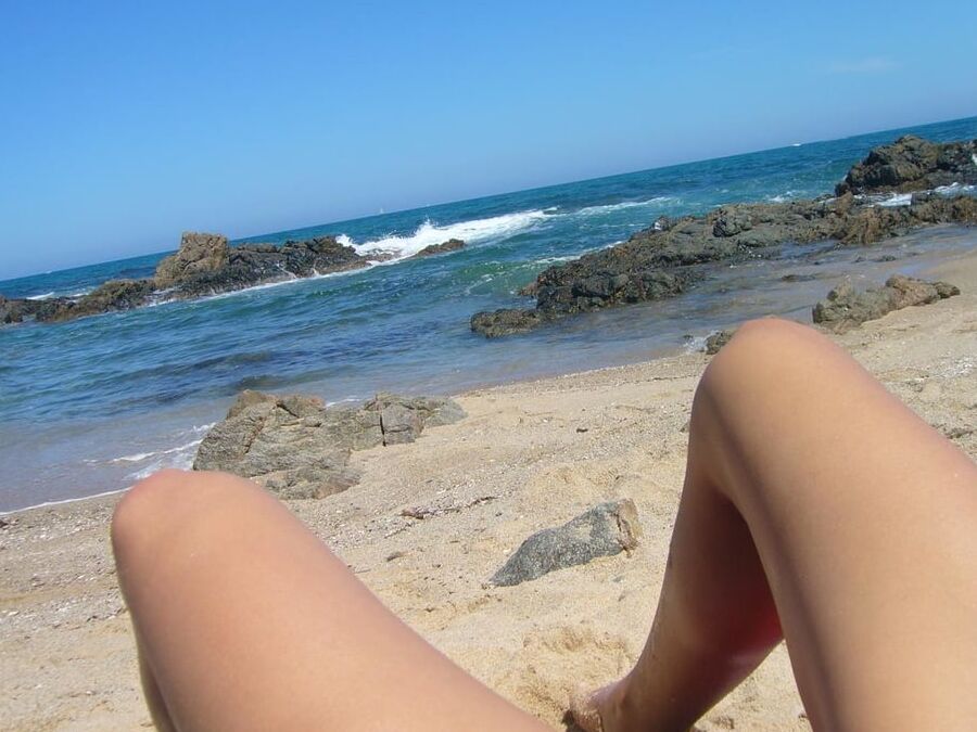 Nude at the beach