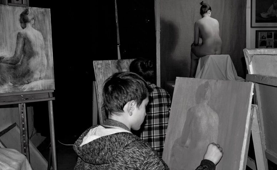 Nude art models
