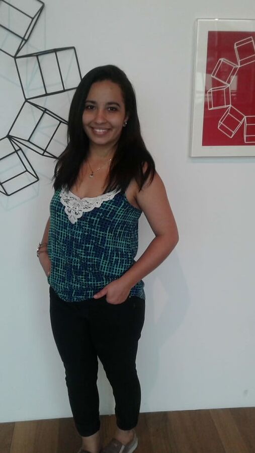 Hot young mom at the museum