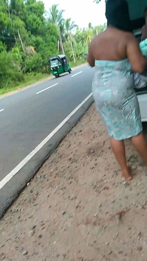 Outdoor exposed wife