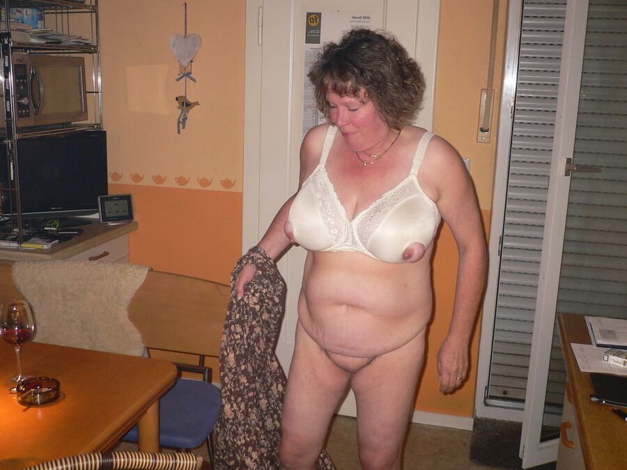 Big Tittied BBW German wife is a slut at heart