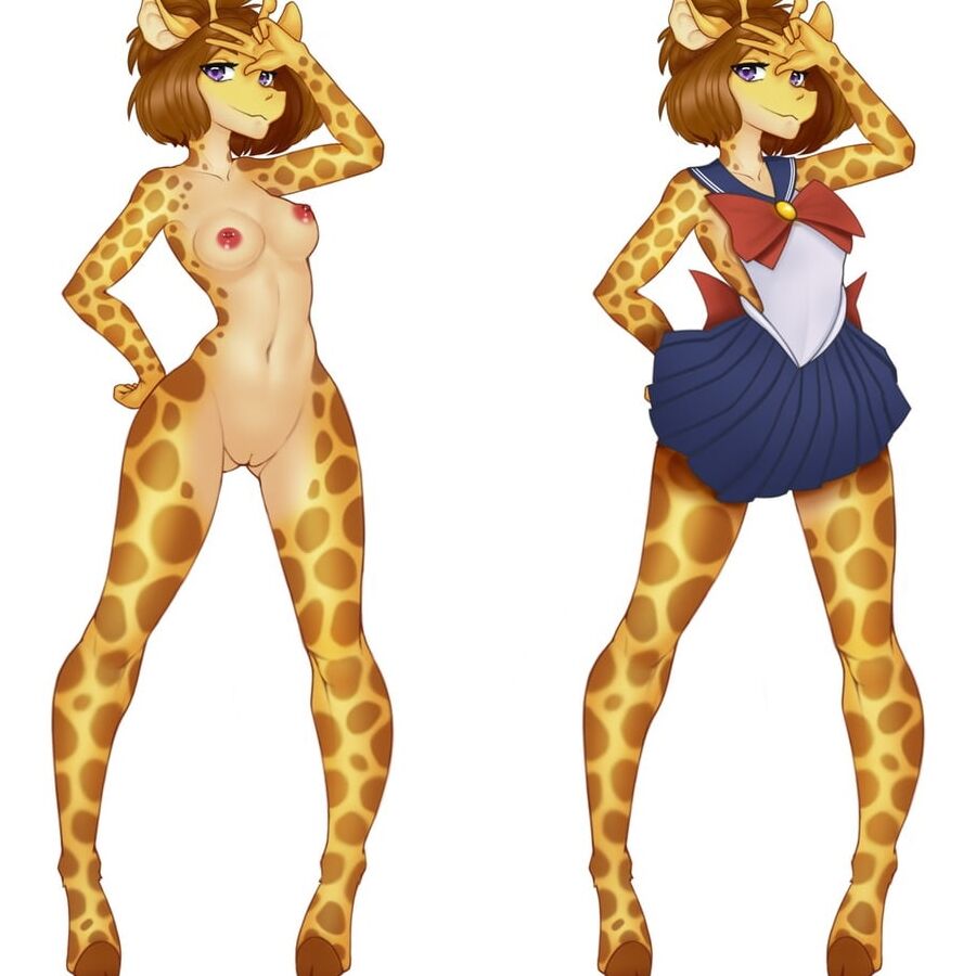 Furry Girls: Giraffe-Babes