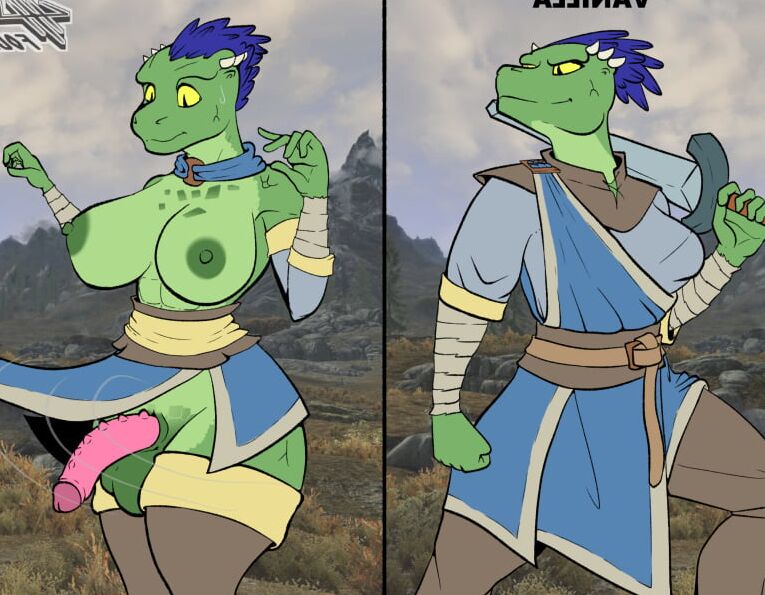 Skyrim Sluts:argonian