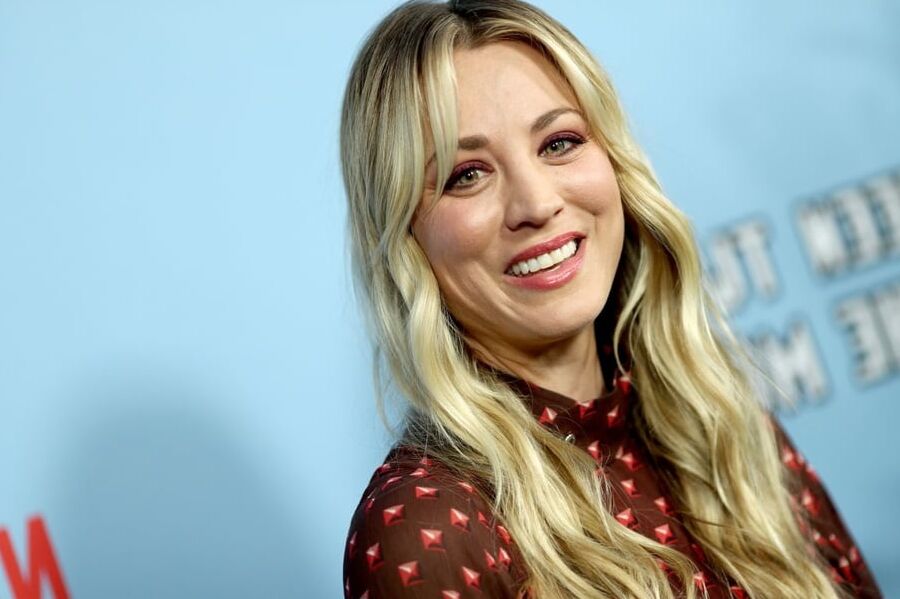 kaley cuoco out and about