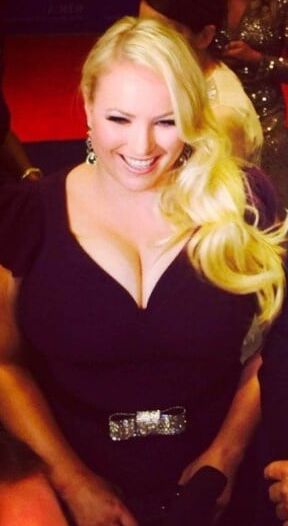 Meghan McCain and her huge tits!