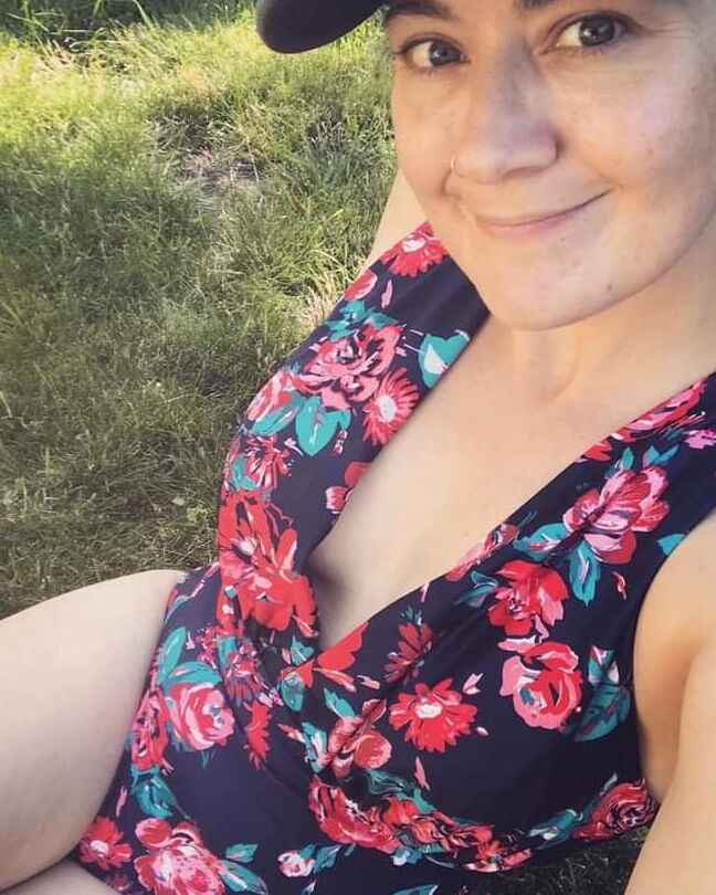 Swimwear selfies