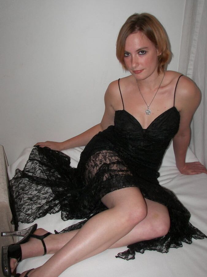 black dress