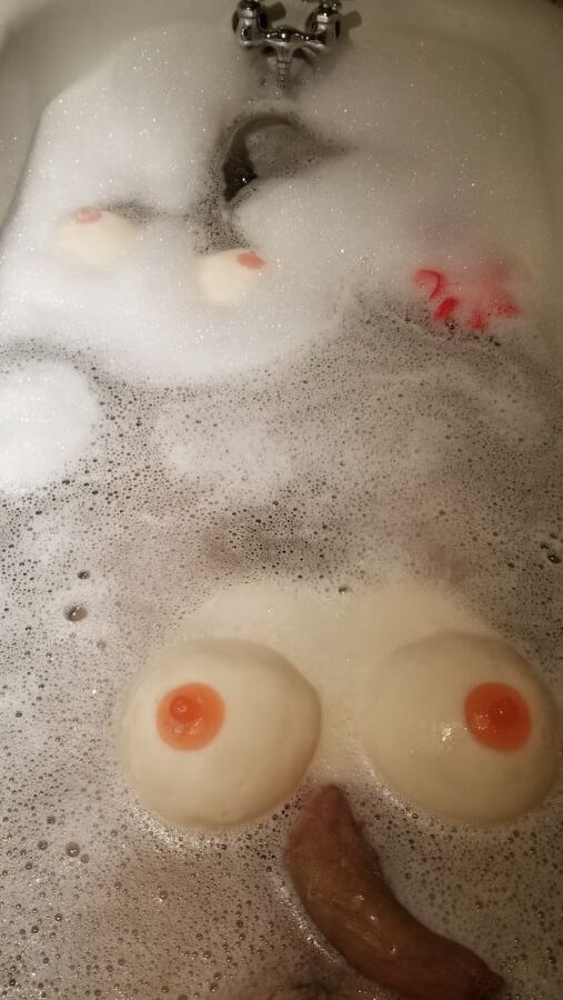 Bathing with Ane and Imouto