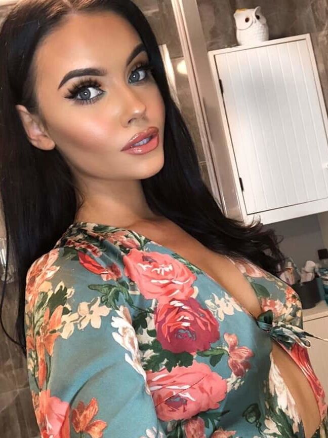 Sexy hot Chloe - flight attendant